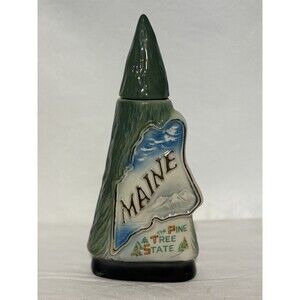 Vintage Jim Beam Whiskey Decanter 150th ANNIVERSARY MAINE 1820-1970